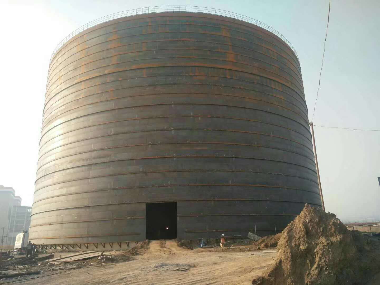 南坤镇承建大型钢板库的好处及原理