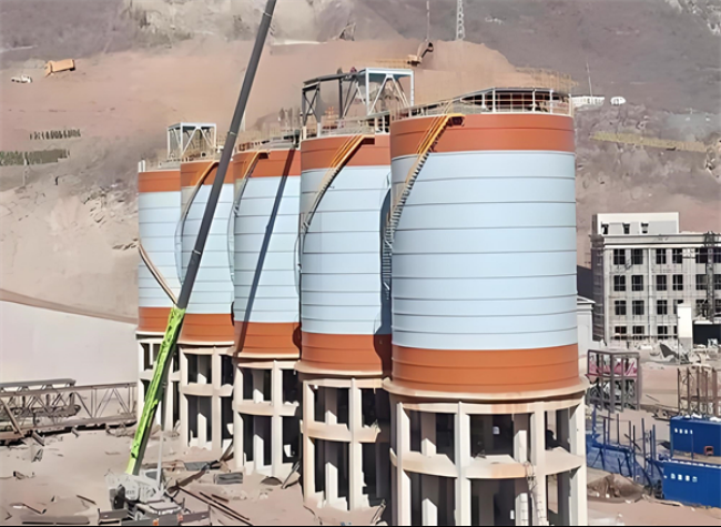 南坤镇高架钢板仓